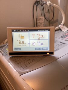 太陽光モニター設置完了