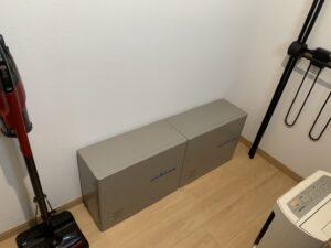ニチコントライブリット蓄電池14.9ｋｗ屋内設置完了