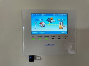 ニチコントライブリット蓄電池モニター